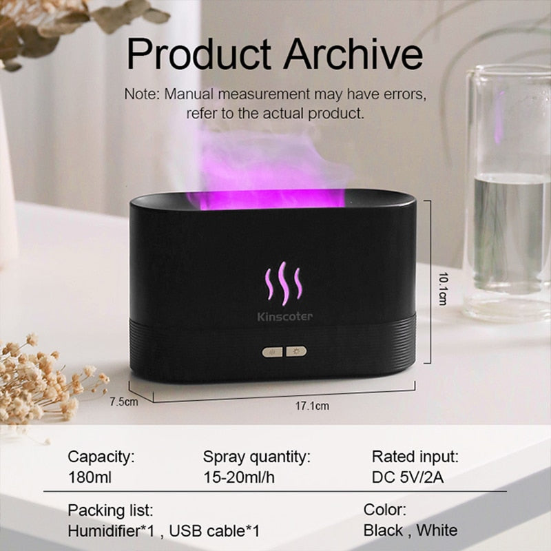 Flame Light Humidifier