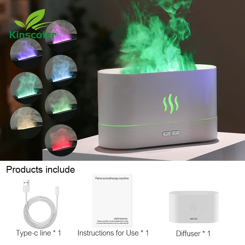 Flame Light Humidifier